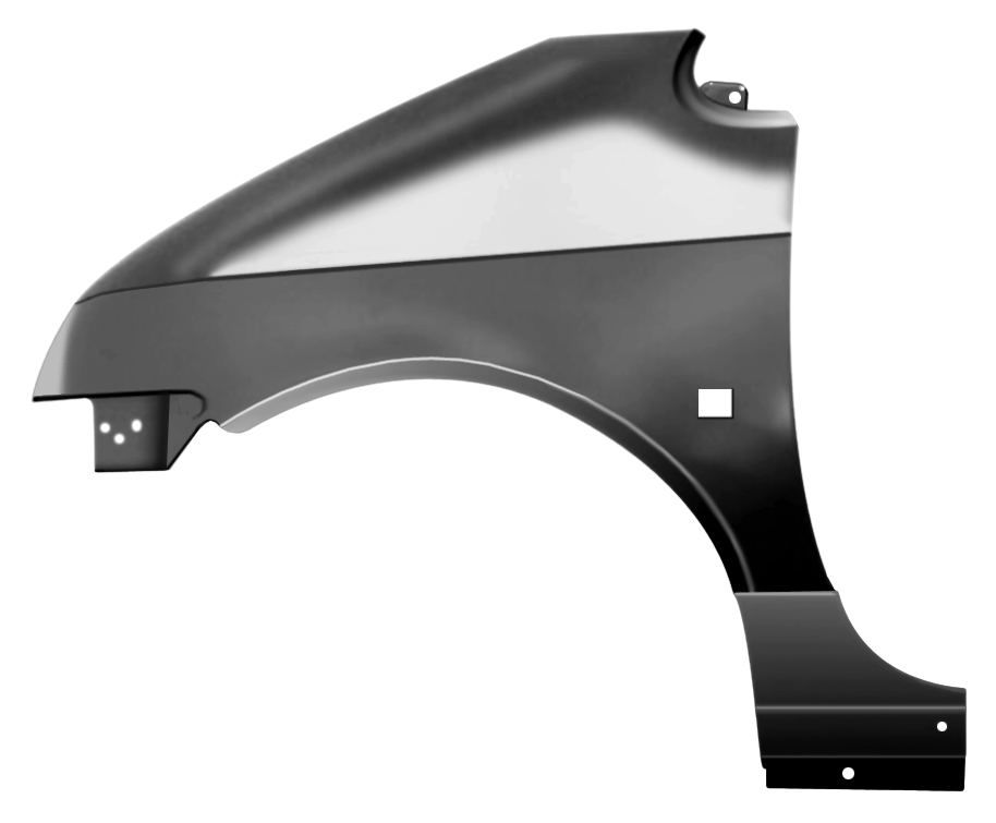 ÇAMURLUK ÖN SOL SİNYAL DELİKLİ SAC RENAULT TWINGO 1996-1998 | 7782170227 | 7782170227