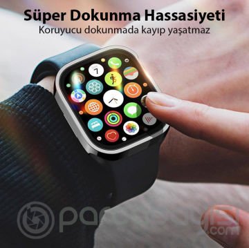 Dux Ducis Hamo Series Apple Watch 41mm için Hard PC Full Koruma Sert Armor Zırh Kılıf