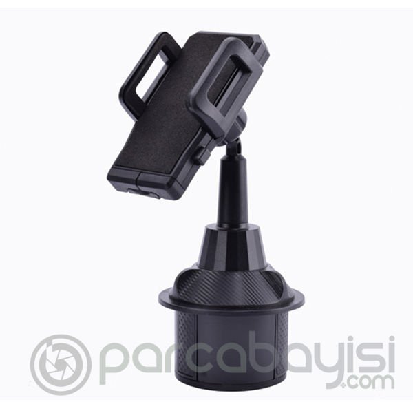 ALLY C010 360 Derece Döner Universal Araç İçi Telefon Tutucu - Bardak Tutucu Yeri İçin