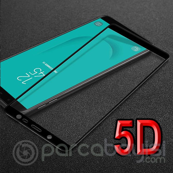 Galaxy J6,A6 2018 İçin 5d Kavisli Full Kaplama Kırılmaz Cam Ekran Koruyucu