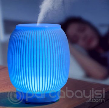 Ally Aroma Terapi Ultrasonik Aroma Yayıcı Gece Lambası Hava Nemlendirici