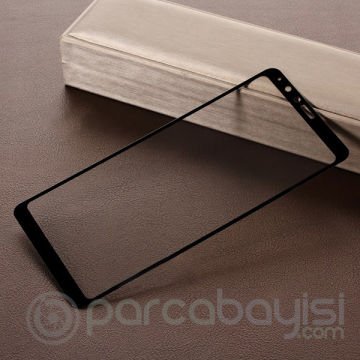 Ally Samsung Galaxy A8 Star, A9 Star, İçin 5d Kavisli Full Kaplama Kırılmaz Cam Ekran Koruyucu