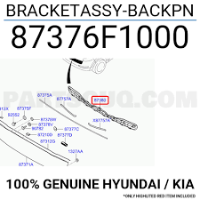Sportage Arka Tampon Destekleyici Orjinal | 87376F1000