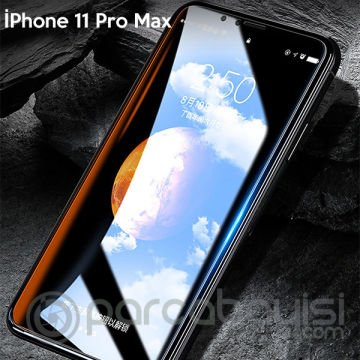 WK İPhone 11 Pro Max 6.7  Kingkong Curved Tempered Cam Ekran Koruyucu