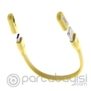 Baseus Bracelet Usb Type-C 0.22m Mini kablo 5A P30P P40P S20 Surpercharge