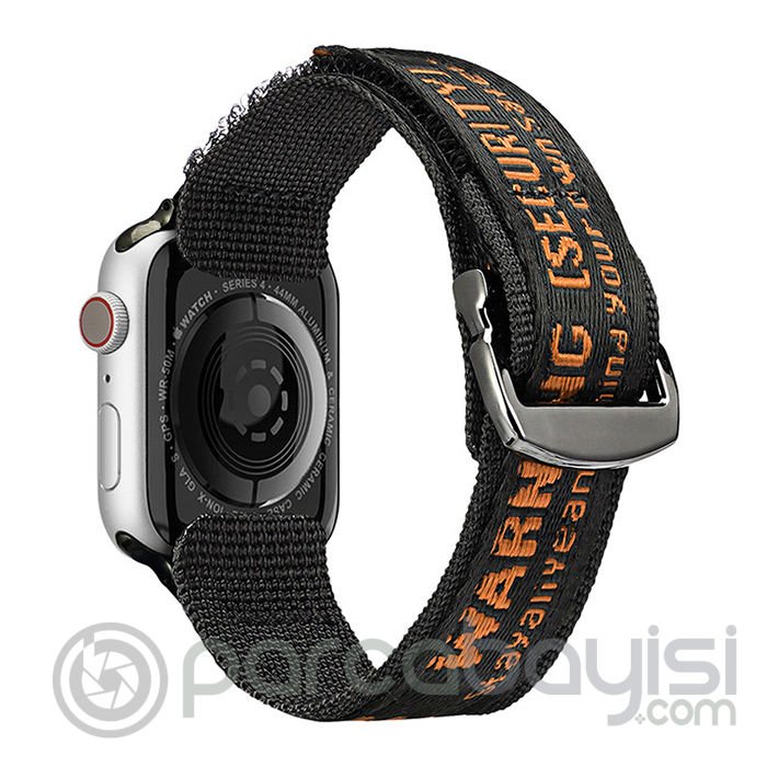 Dux Ducis Apple Watch 42-44-45MM için Kayış Kordon Lylon Loop