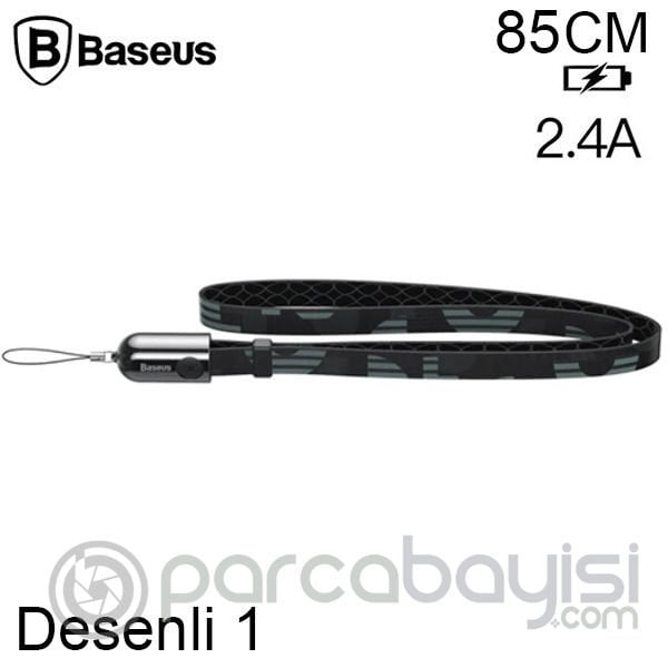 Baseus  İPhone 14-13- 12-11 85CM Power bank Şarj Kablosu