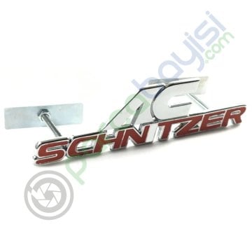 Ac Schnıtzer Metal 3D Amblem Ön Panjur Logosu Orjinal Style