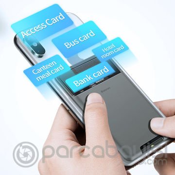Baseus back stick Universal Telefon Arkası Kart Yuvası Cüzdan
