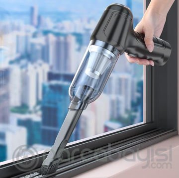 Ally 6645 Taşınabilir Kablosuz Robot Süpürge Ev-Araba-Ofis Mini El Süpürgesi