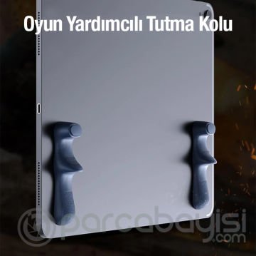Memo PB02 2 Adet Tablet İçin Yapışkanlı Silikon Oyun Yardımcı Tutma Kolu