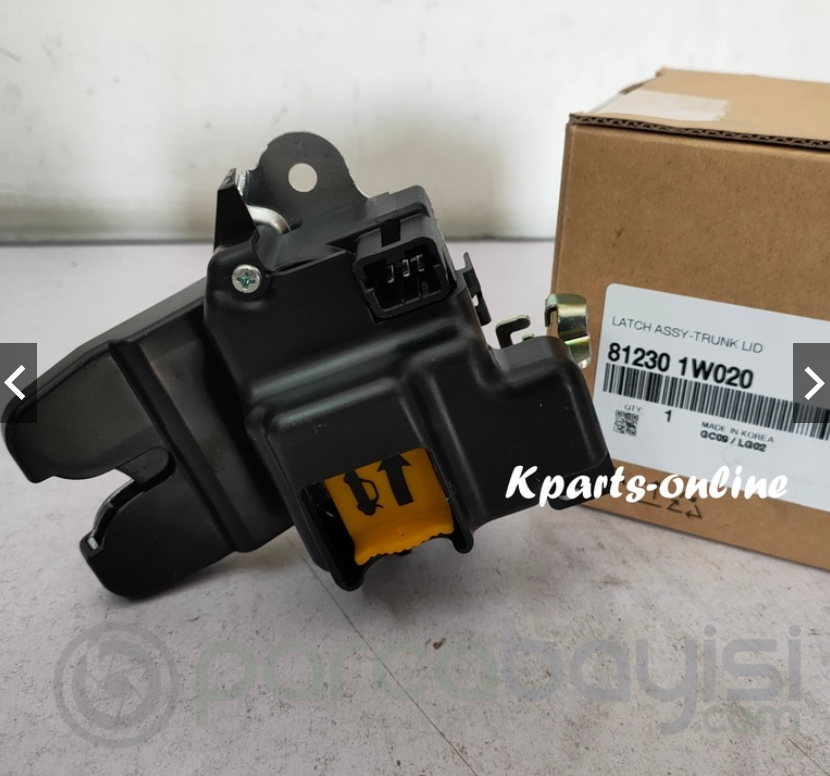 Kia Rio Bagaj Kaput Kilidi Orjinal | 812301W020