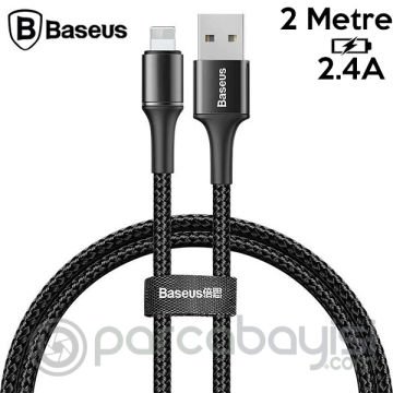 Baseus Halo Cable İPhone 13-12-11 2M Uzun Usb Şarj Kablosu