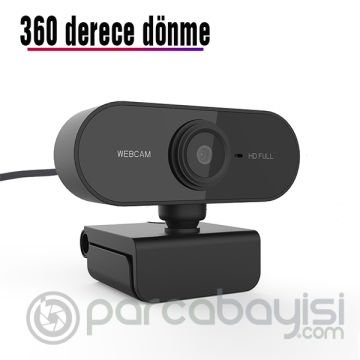 ALLY 1080P Full HD USB PC Kamera Webcam Dahili Mikrofon