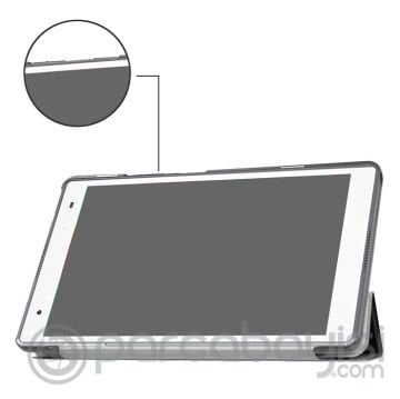 Lenovo Tab 4 8 Plus  (tb-8704 Standlı Mıknatıslı Ultra İnce Deri Kılıf