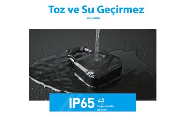 Parmak İzli Asma Kilit - Şarjlı ve Su Geçirmez