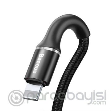 Baseus Halo Cable İPhone 13-12-11 2M Uzun Usb Şarj Kablosu