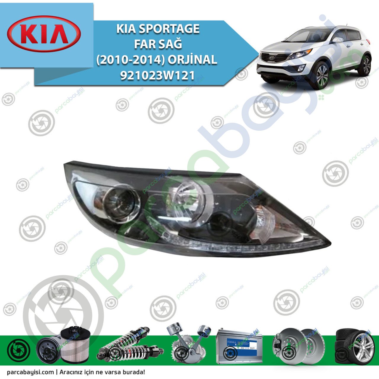Kia Sportage Far Sağ Orjinal | 921023W121