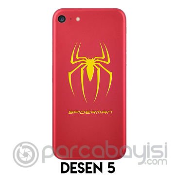İPhone 7 Plus-İPhone 8 Plus Desenli Telefon Kaplaması Arka Sticker