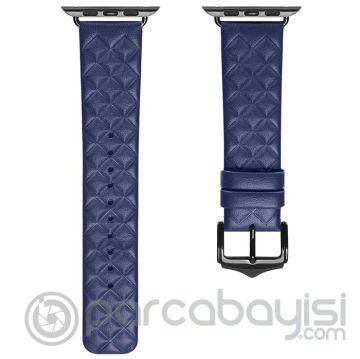 Dux Ducis Apple Watch 38-40-41MM için Enland Serisi Premium Deri Kayış Kordon