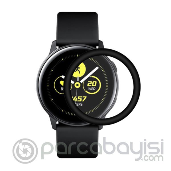 Samsung Galaxy Watch Active 3D kavisli Pet Ekran Koruyucu