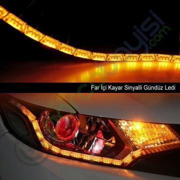 Kayar Led Sinyalli Far İçi Krista Kayarl Led 16 Ledli Fonksiyonel