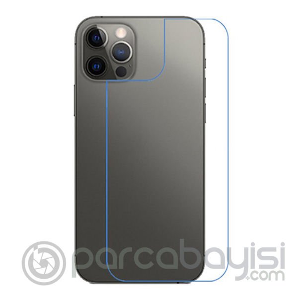 Ally İPhone 12-12 Pro 6.1 İnch Tempered Arka Kırılmaz Cam Koruyucu