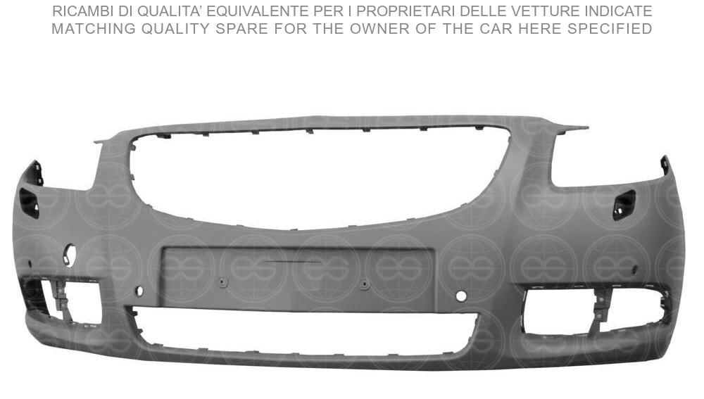 TAMPON ÖN 4 SENSÖRLÜ FAR YIKAMALI ASTARLI OPEL INSIGNIA 2009> | 13277151 | 13277151