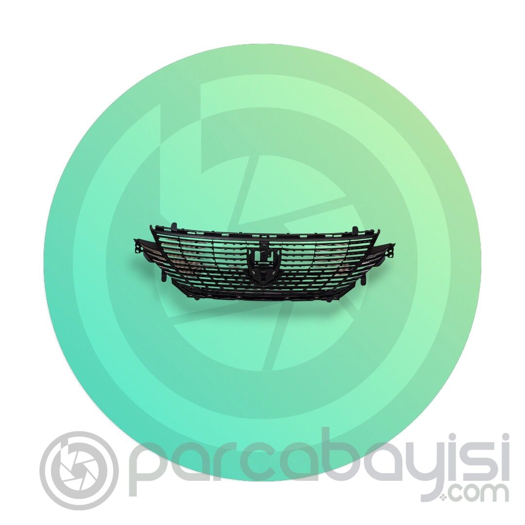 308  PEUGEOT TAMPON IZGARASI ÖN ORTA SİYAH 2 SENSÖRLÜ  | P3-30821A-P1 | 16819719XT||