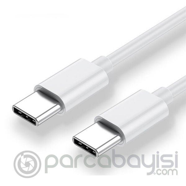 KUULAA Usb Type C to Type-C PD 60W QC4.0 Hızlı Şarj Kablosu 1 Metre