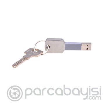 Anahtarlık Şeklinde Universal Micro Usb Kablo Şarj