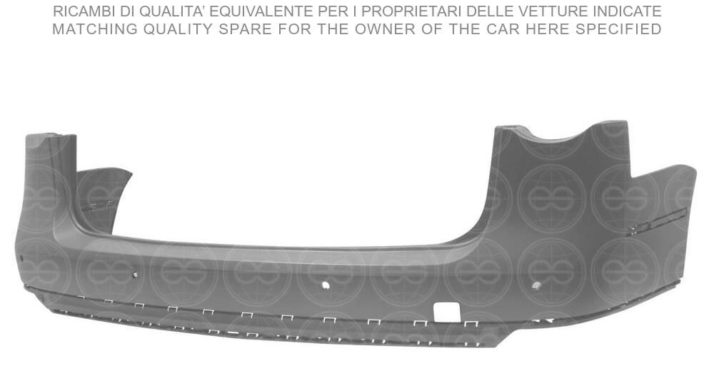 TAMPON ARKA 4 SENSÖRLÜ SW ASTARLI VOLKSWAGEN PASSAT 2005-2010 | 3C9807417EGRU | 3C9807417EGRU