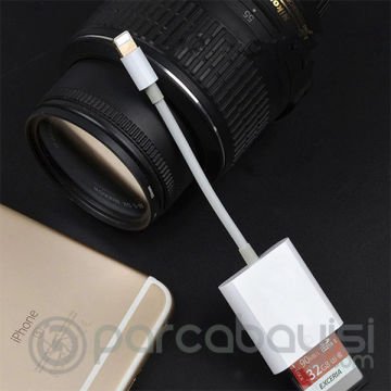 İPhone-İPad Lightning To SD Kart Hafıza Kart Adaptörü NK105