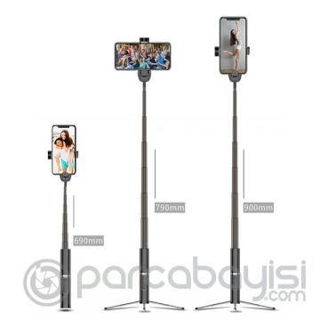 USAMS US-ZB064 Phantom Bluetooth Selfie-Özçekim Tripod Çubuğu