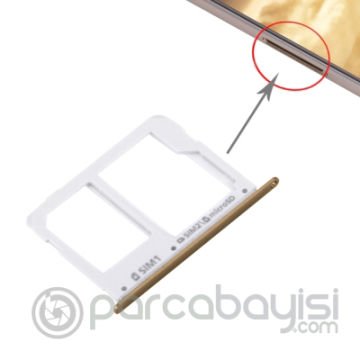 Ally Samsung Galaxy C5, C7 İçin Sim Hafıza Kart Kapağı