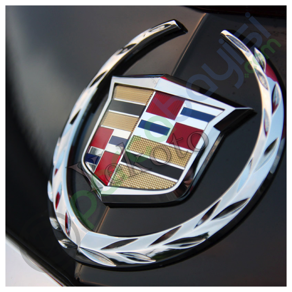 Cadillac Metal 3D Amblem Logo Orjinal Style