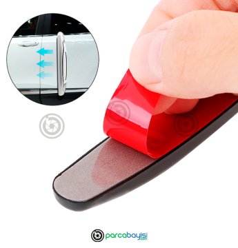 Araç 4 Parça Kapı Anti Scratch Çizik Önleyici Tampon Koruma
