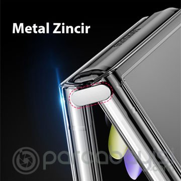 Dux Ducis Crystal Clin Series Samsung Galaxy Z Flip4 5G Shockproof Şeffaf Silikon Kılıf