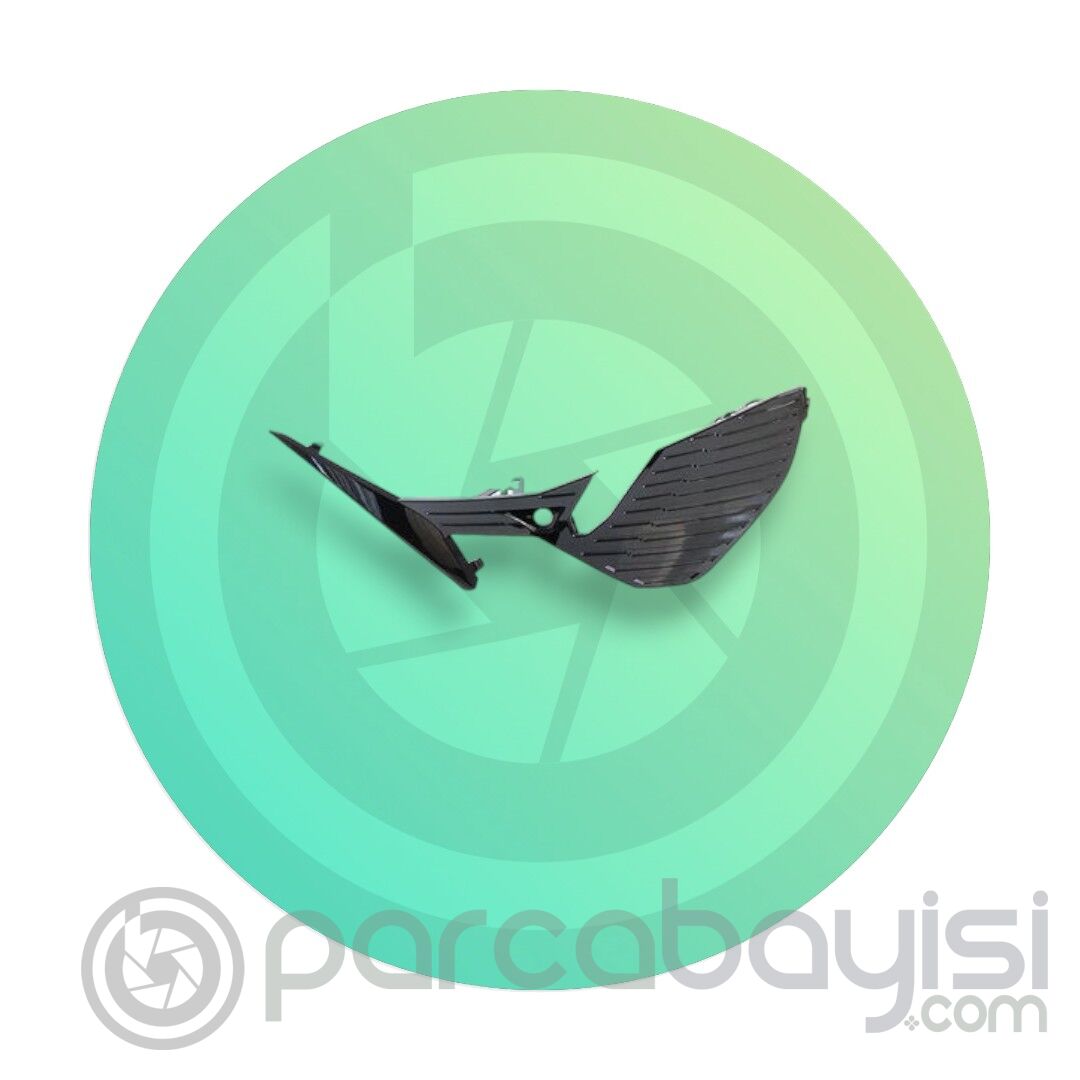 308  PEUGEOT TAMPON ÇITASI ÖN SOL PARLAK SİYAH SENSÖRLÜ  | PE-30821B1-P | 168197179V||