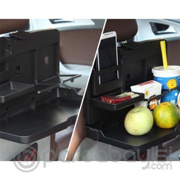 Universal Araç Koltuğu Arkası Katlanabilir Portatif Yemek Masası