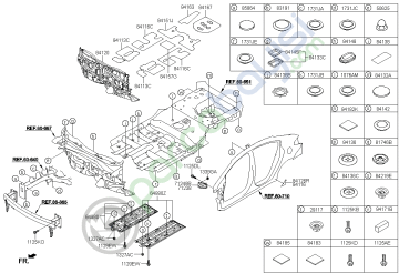 Kia Cerato Arka Çamurluk Sol Çıkartma Orjinal | 84116A7000