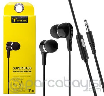 Ally Bsb-125i Universal Stereo Kulaklık Mikrofonlu 3.5 Jack
