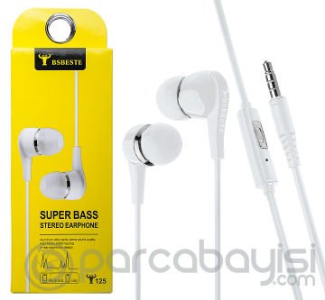 Ally Bsb-125i Universal Stereo Kulaklık Mikrofonlu 3.5 Jack