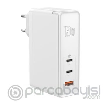 Baseus GaN2 Pro 120W PD Hızlı Şarj Aleti Macbook Pro Şarj Aleti+100w PD Kablo QC4.0 QC3.0
