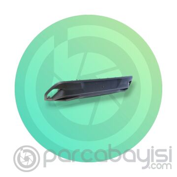 308  PEUGEOT TAMPON SPOYLERİ ARKA MAT SİYAH SENSÖRSÜZ  | P2C-30821A | 16809650XT||