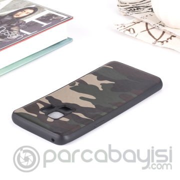 Sm Galaxy J6 2018 Kamuflaj Darbe Emici Silikon Kılıf