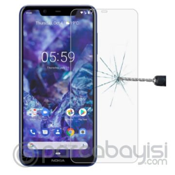 Nokia 5.1 Plus (Nokia X5)Tempered Kırılmaz Cam Ekran Koruyucu