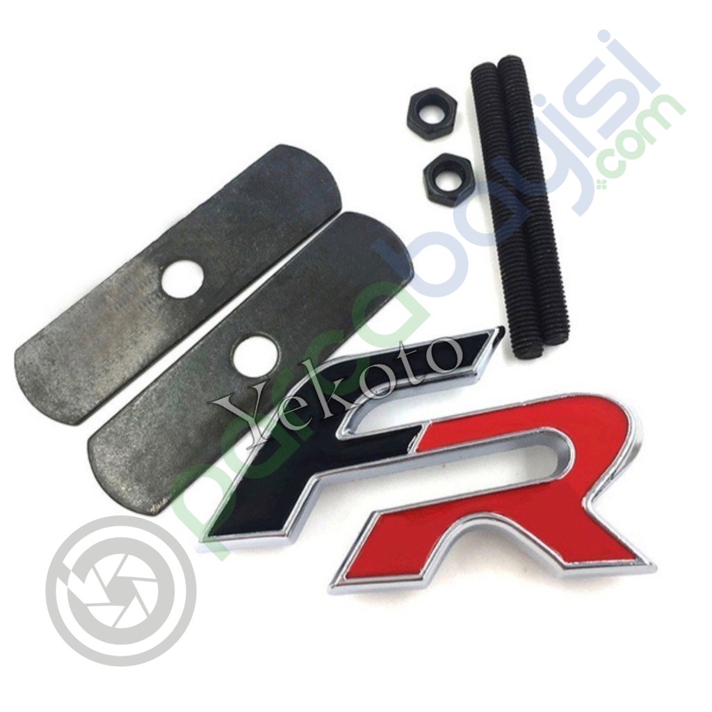 Fr Metal 3D Amblem Ön Panjur Logosu Orjinal Style