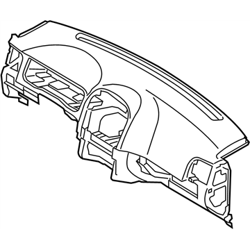 Cerato Torpido Panelı Gri Orjinal | 847102F050Gw