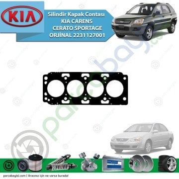 Silindir Kapak Contası Kia Carens Cerato Sportage Orjinal | 2231127001